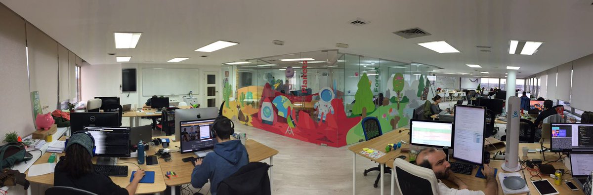 viedma's tweet photo. .@lingokids new office - done! https://t.co/XNAkfwsGHC