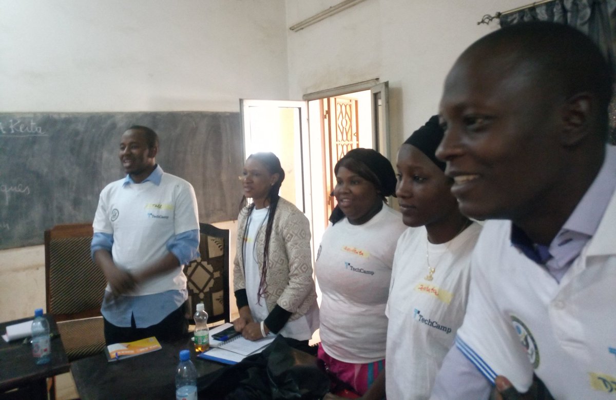LalaichaM's tweet photo. #TechCampMali revivez en images les activités de restitution du #TechcampAbidjan par l'équipe du #Mali avec le soutien @USEmbassyMali
Séance de présentation des participants #MiniTechcampMali
@StateDept https://t.co/SyhhvElw4Y