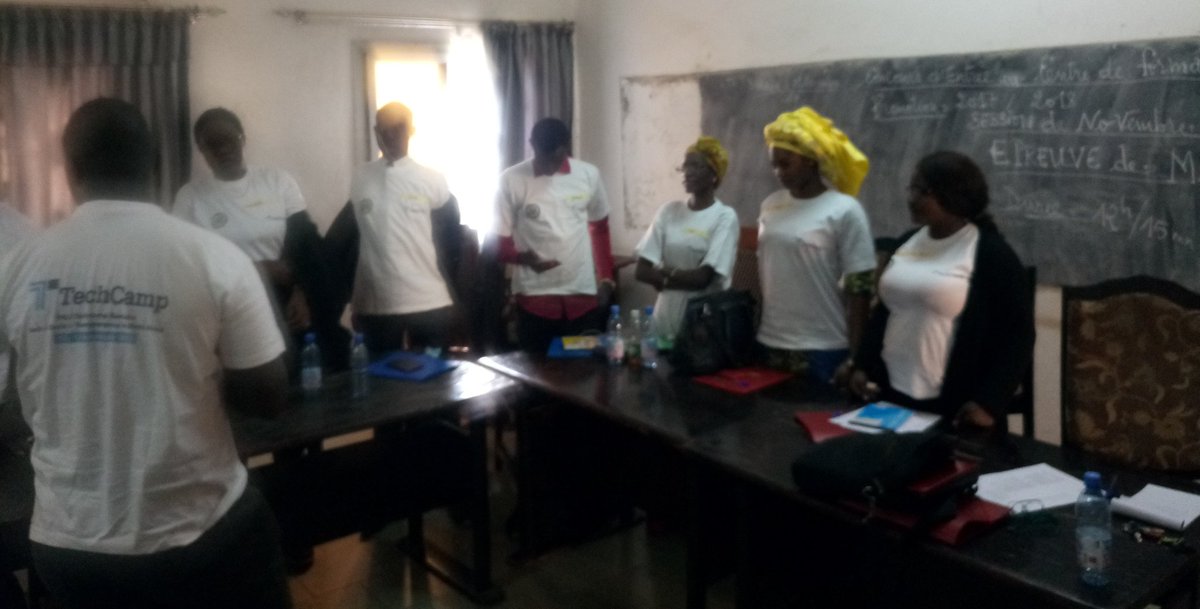 LalaichaM's tweet photo. #TechCampMali revivez en images les activités de restitution du #TechcampAbidjan par l'équipe du #Mali avec le soutien @USEmbassyMali
Séance de présentation des participants #MiniTechcampMali
@StateDept https://t.co/SyhhvElw4Y