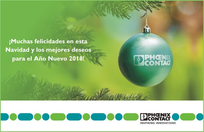PhoenixContactA's tweet photo. ¡Felices Fiestas! https://t.co/XAZhGupUaZ