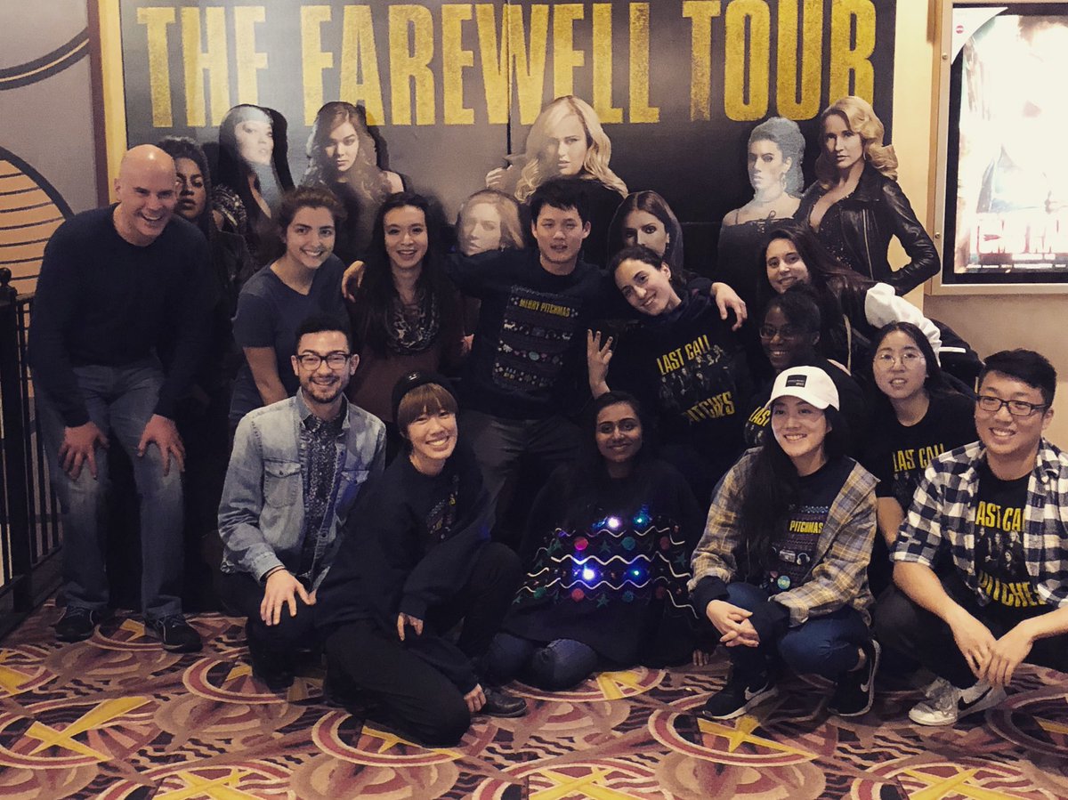 Special shoutout to our student a cappella group <a href="/baruchbluenotes/">Baruch Blue Notes</a> for singing at a special screening of <a href="/PitchPerfect/">Pitch Perfect</a> this week. Congrats! Their performance was aca-awesome! #baruchpride #bebaruch #PitchPerfect #pitchperfect3 #nyc