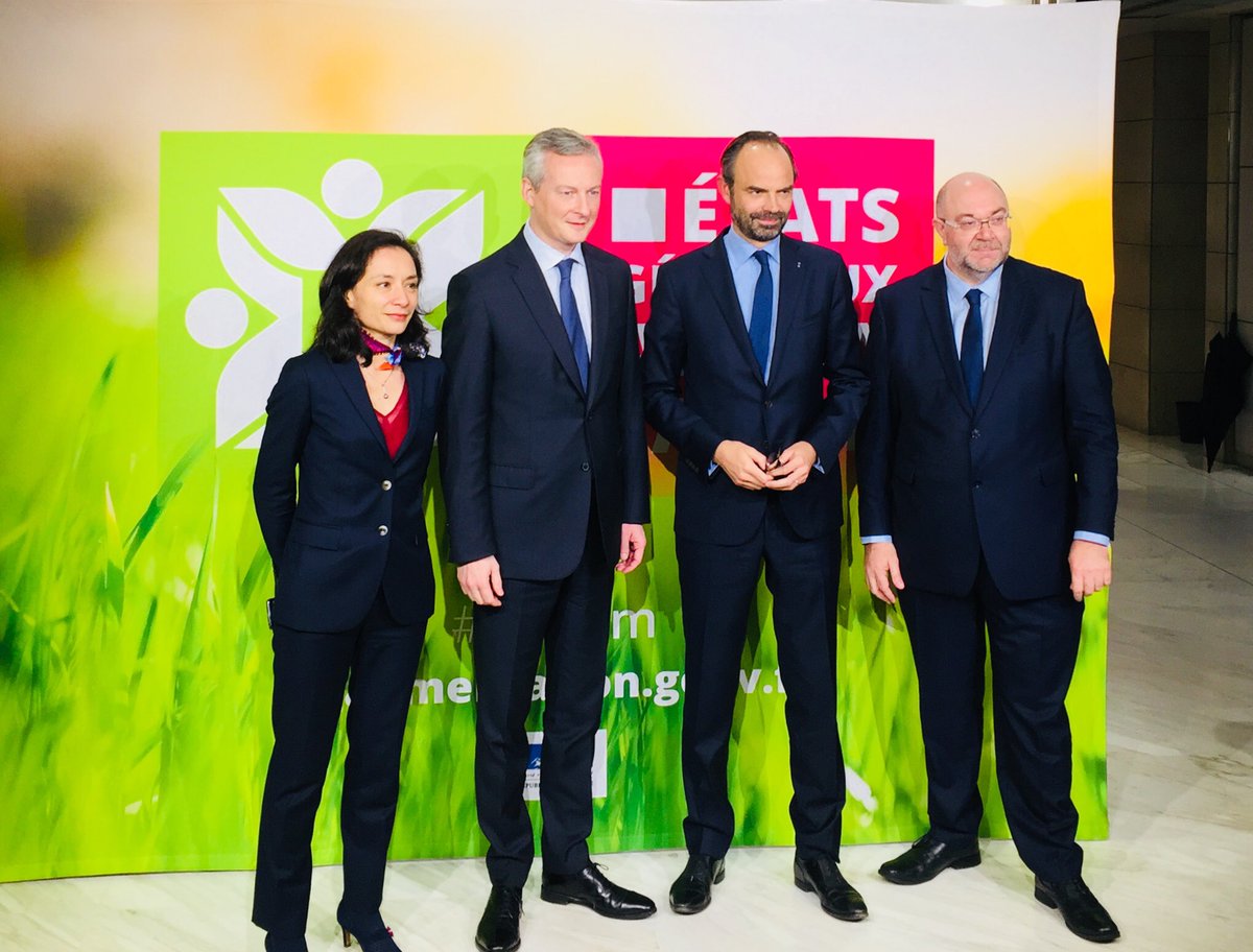 CSitzenstuhl's tweet photo. Clôture des Etats généraux de l’alimentation à Bercy avec le Premier ministre @EPhilippePM #egalim https://t.co/LKD4amd6Xp