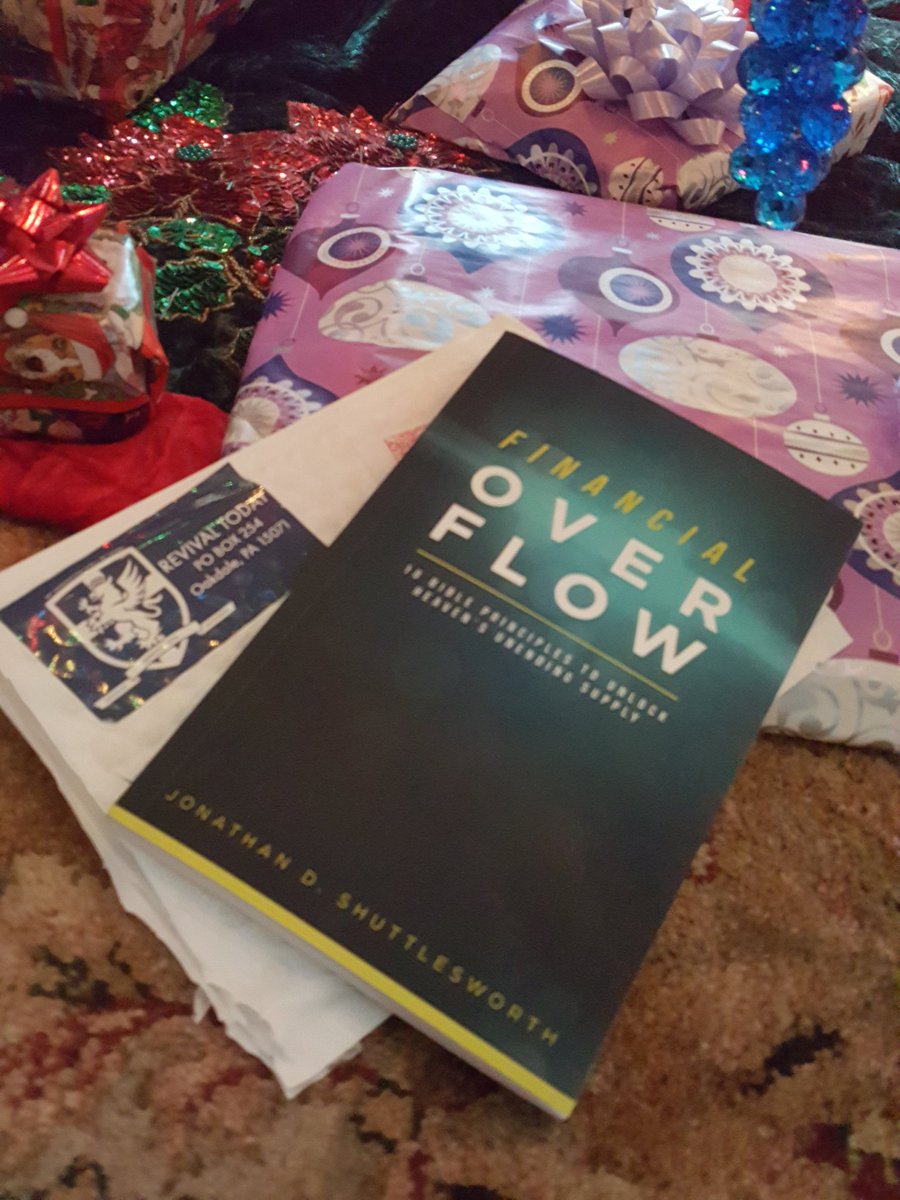 AlLePage1's tweet photo. It's finally here. #FinancialOverflow by @JDShuttlesworth. 
Winner of the prestigious #2017BestChristmasGiftATAl award #ChristmasComesEarly https://t.co/t6ZL1D8UYm