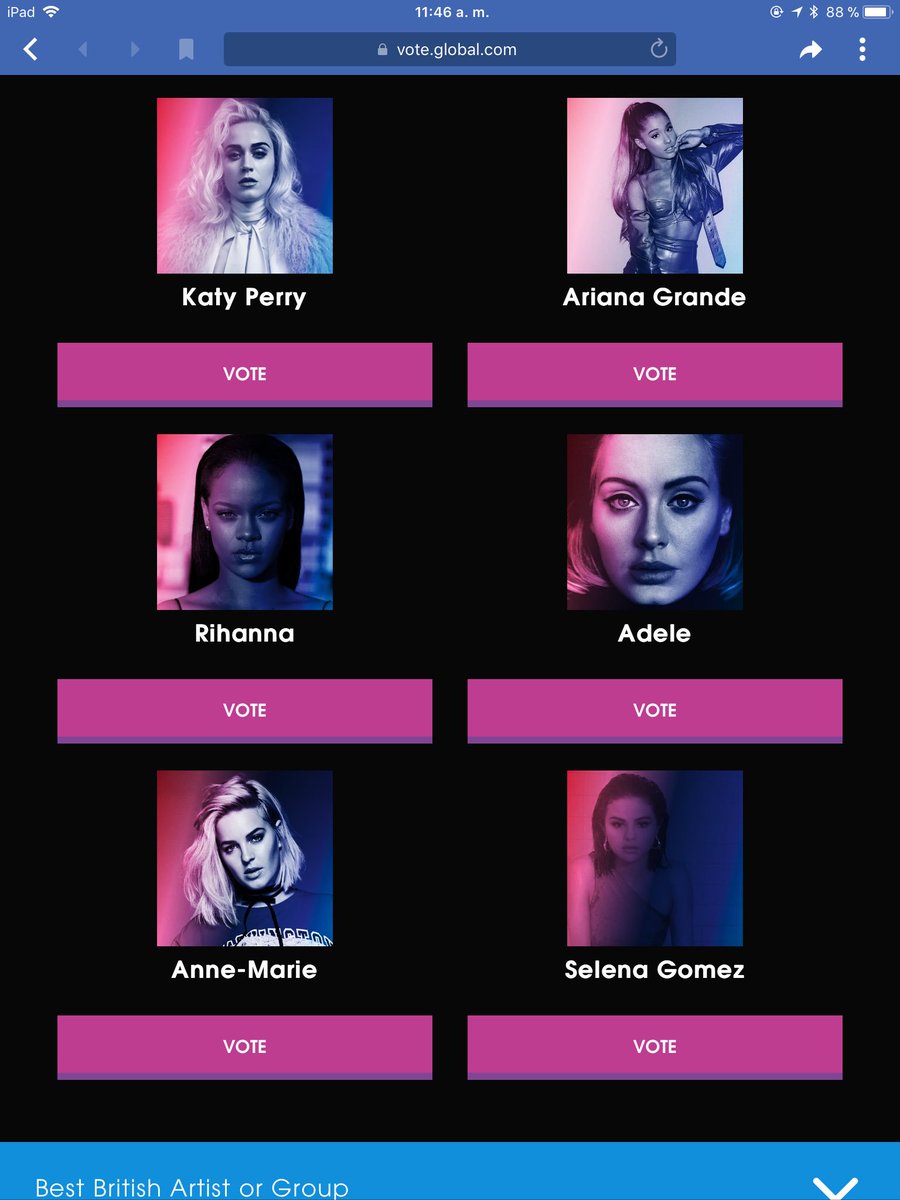 adele_lv's tweet image. Vote for adele 

vote.global.com