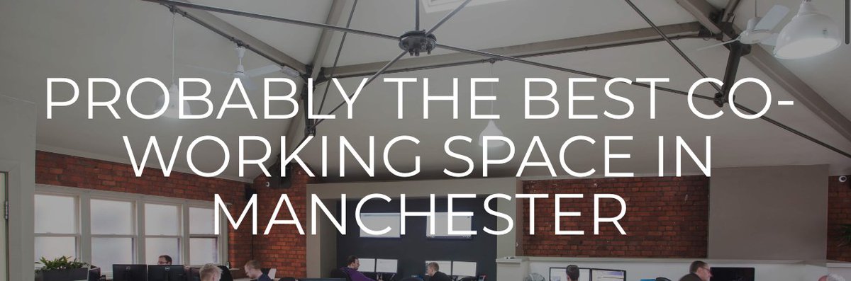 BinksNQ's tweet photo. Probably the best co-working space in #Manchester✨ Would you like to see our space? Book a tour- https://t.co/Puyh1cpryN #NorthernQuarter https://t.co/AeL7XBOxPi