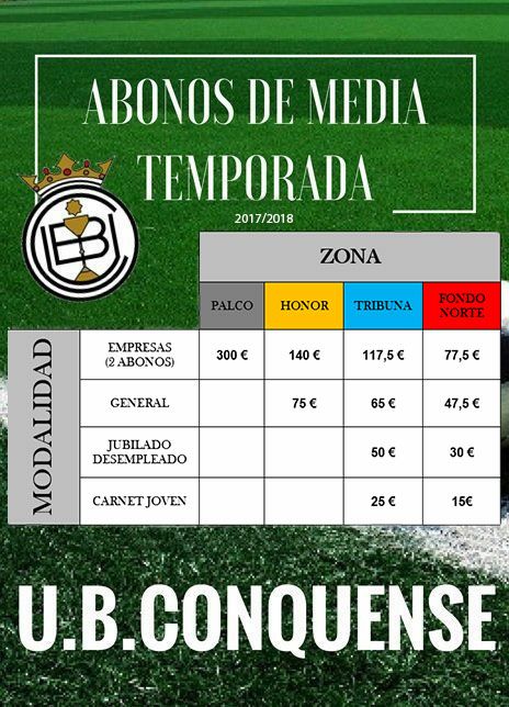TiendaUBC's tweet photo. No lo pienses más y comienza el año formando parte de la gran familia balompédica

Solicita ya tu abono de media temporada en nuestra tienda del @CCMiradorcuenca

#VamosConquense ⚽🖤 https://t.co/1ERRQBu6jk
