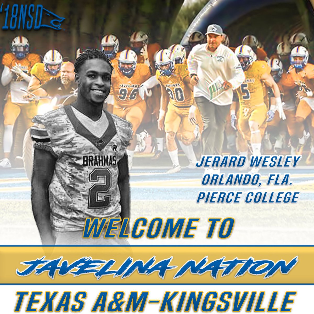 JavelinaFB's tweet photo. Adding on to the #STRAPZ Kings!! @rod20deep will be rocking heads in the Blue and Gold! #JavelinaNation https://t.co/ftOR4p7LbT