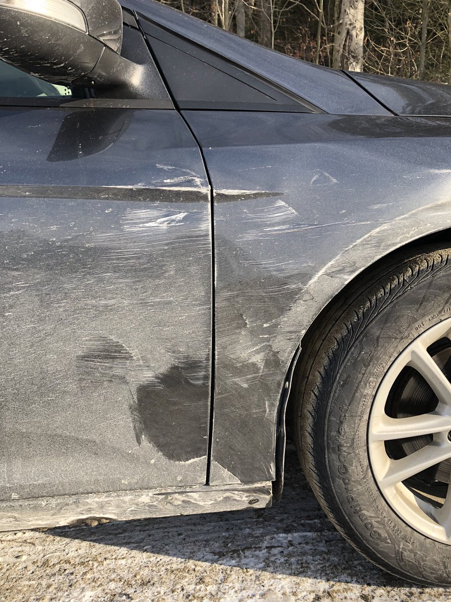 Liivvvs's tweet photo. Just when I think this year can’t get any worse.. hit and run #iwillfindyou #andiwillkillyou https://t.co/AHVgsPlpkU