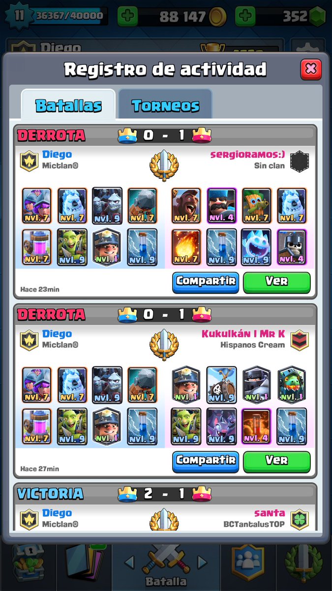 Gracias por arruinarme el desafío xD @Sergioramos0139