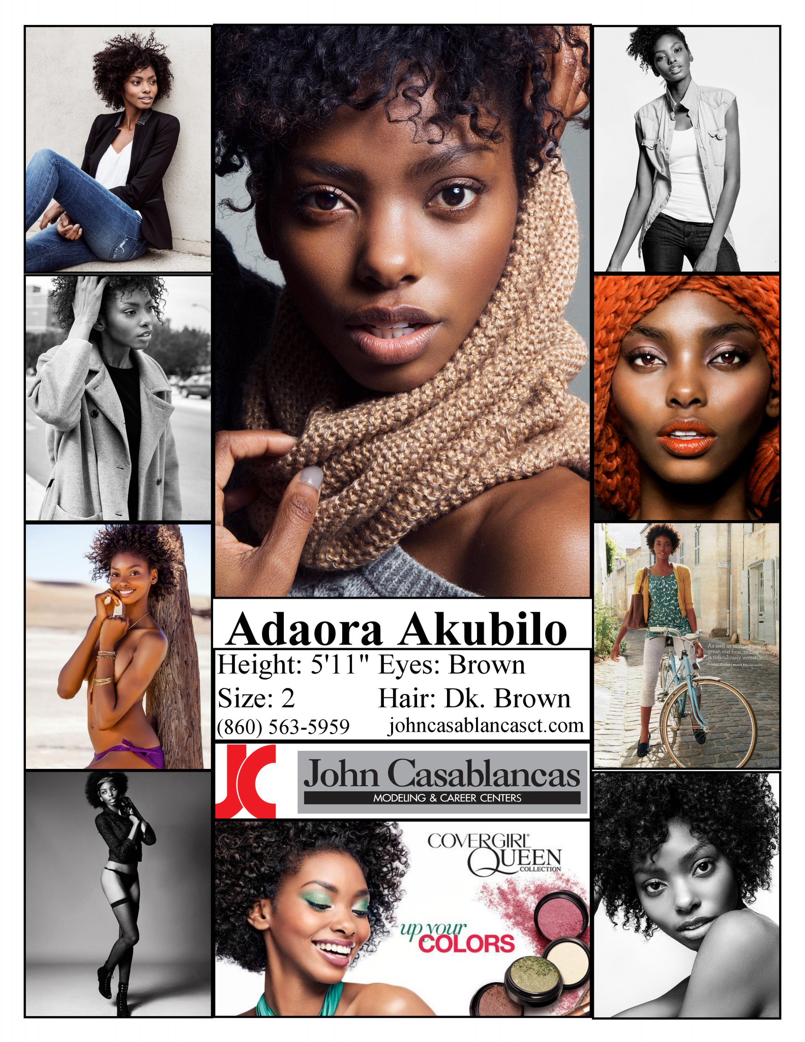 JC Models of Connecticut on Twitter "SuperModel AdaoraAkubilo will