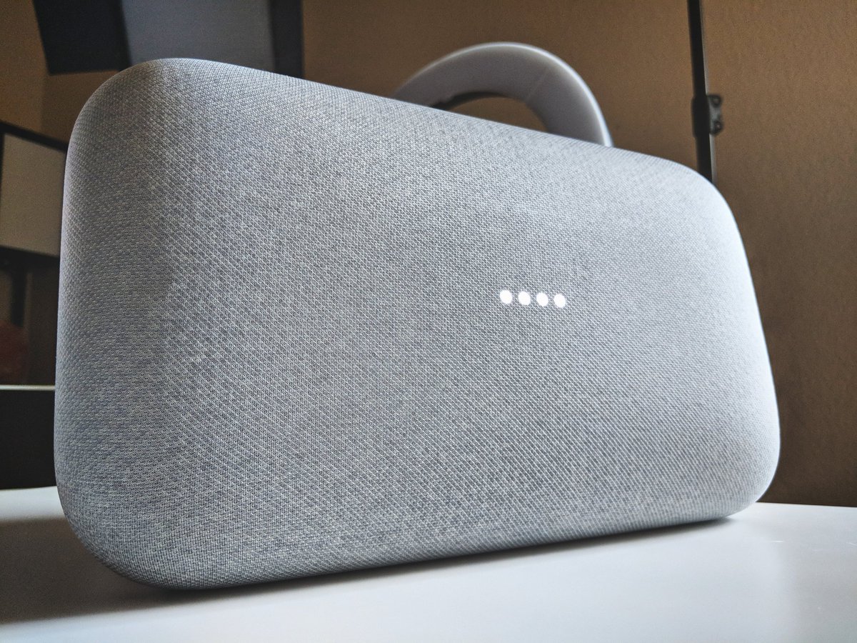 EzTech231's tweet photo. Huge thanks to @Google for the hookup! Super excited to put this to the test but I'm loving it already! #madebygoogle #GoogleHomeMax #techgainz https://t.co/9YMjBWcNsQ