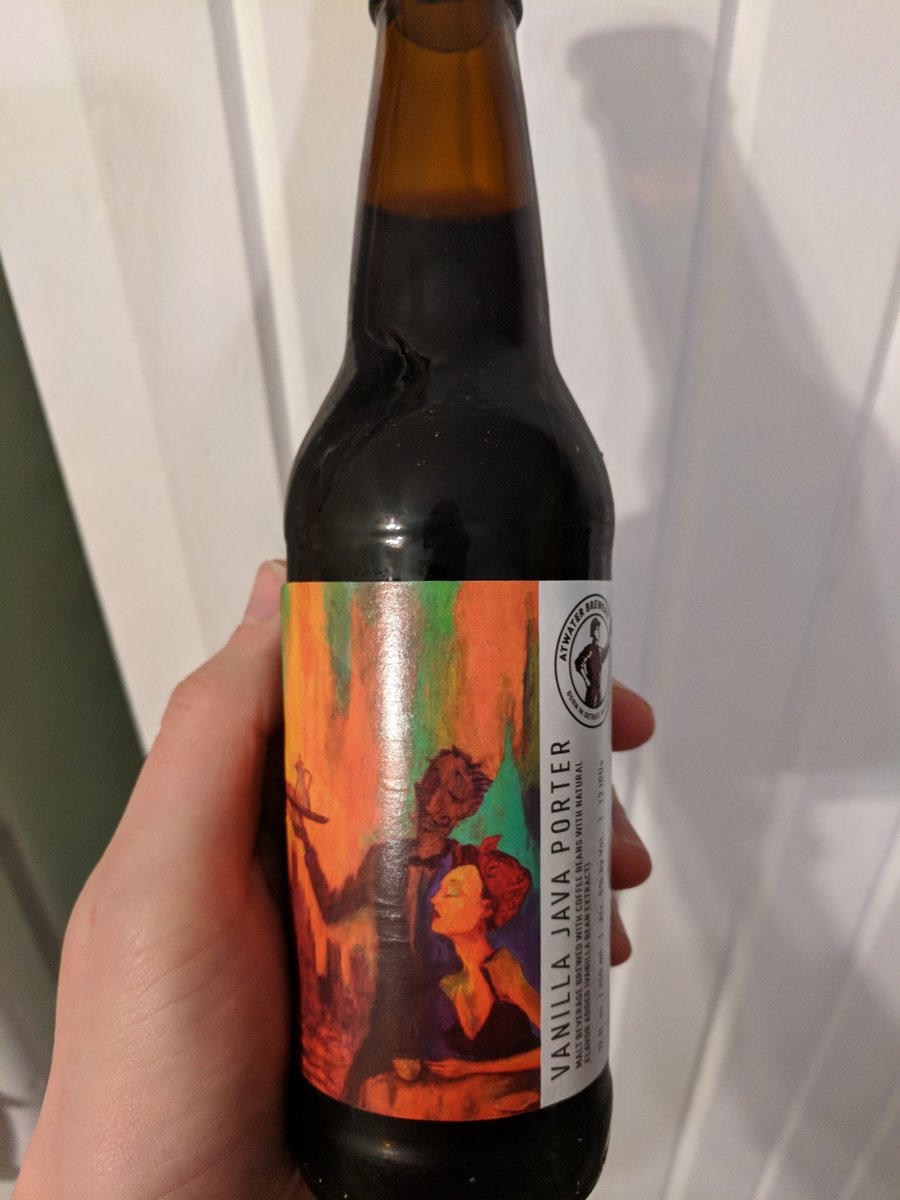 Advent Beer Day 21: <a href="/atwaterbeer/">Atwater Brewery</a> Vanilla Java Porter