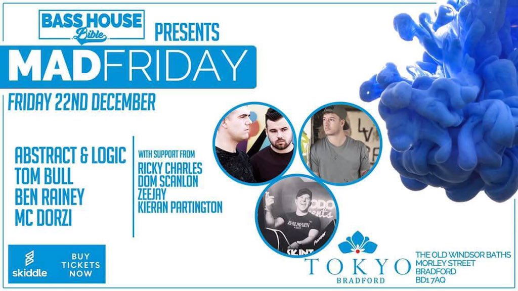 BassHouseBUK's tweet photo. @AbstractLogic_ See you tomorrow @AbstractLogic_ if anyone wonders where there at 👀👀 https://t.co/VxXNJ4K5QY