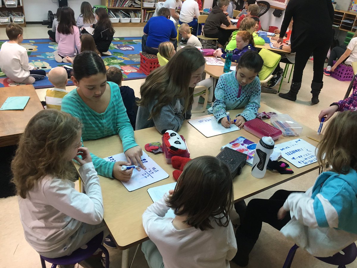 5thGradeKaasa's tweet photo. THINKING THURSDAY was another hit with @MsKyllo 3rd Grade Classroom. #Mathematicians #5thGrade #Buddies #ALASconnectED https://t.co/npdEXgca7G