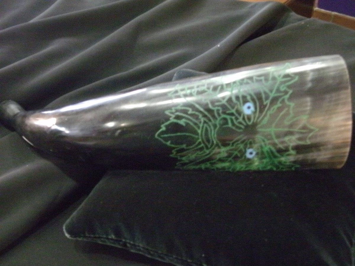 ElementalSLC's tweet photo. Welcome the light, the sun god &amp; all good things into your life with this fantastic blowing horn. #greenman #pagan #Spiritual #metaphysical #slc #shoplocal #druid #odin #sungod #wicca #Ritual https://t.co/dVNS6zM7Qs