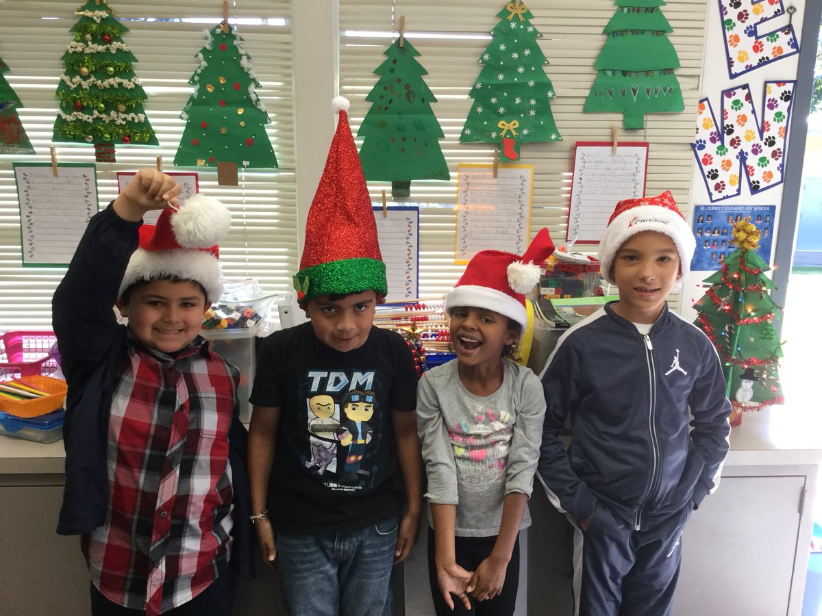 CarnoldEccat's tweet photo. #1team1vision Wearing holiday Santa hats puts a smile on everyone’s faces! @#lhcsd https://t.co/rWblV0KcNo
