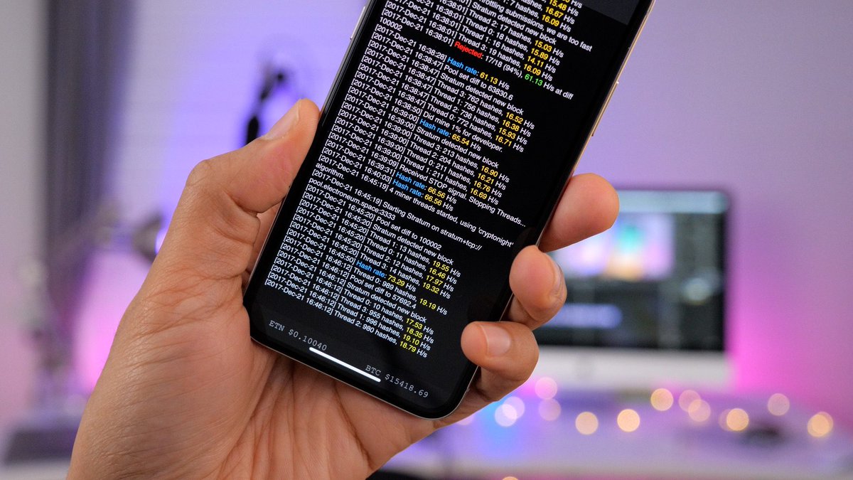 9to5mac's tweet photo. Hands-on: MobileMiner – how to mine cryptocurrency on an iPhone [Video] https://t.co/cGQneEs9p9 by @JeffBenjam https://t.co/9jttac6kUd