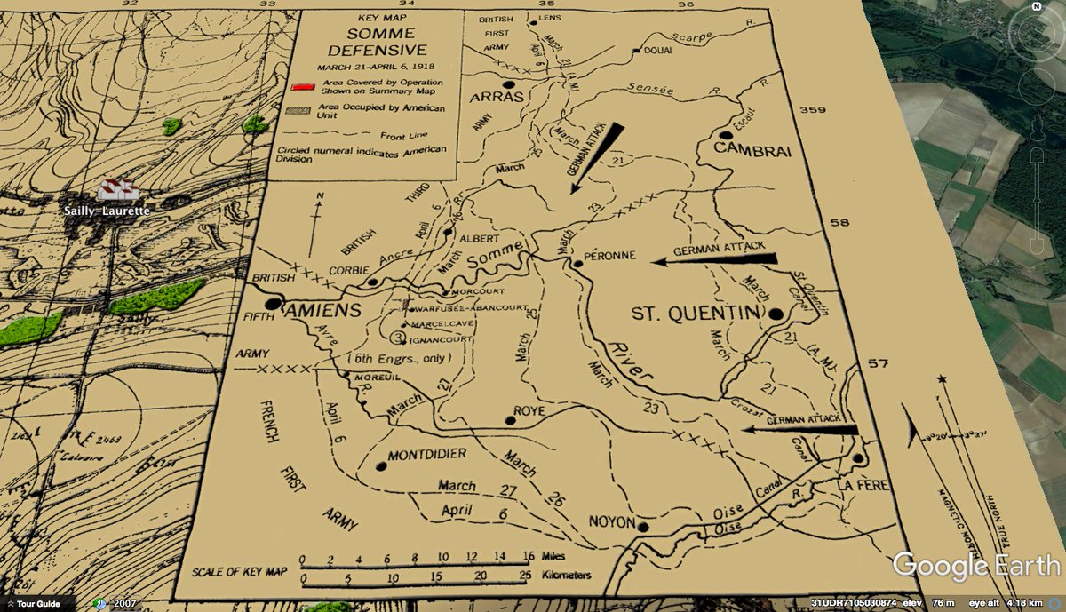Erik Villard On Twitter Somme Defensive Map Wwi 6th Engineers Of