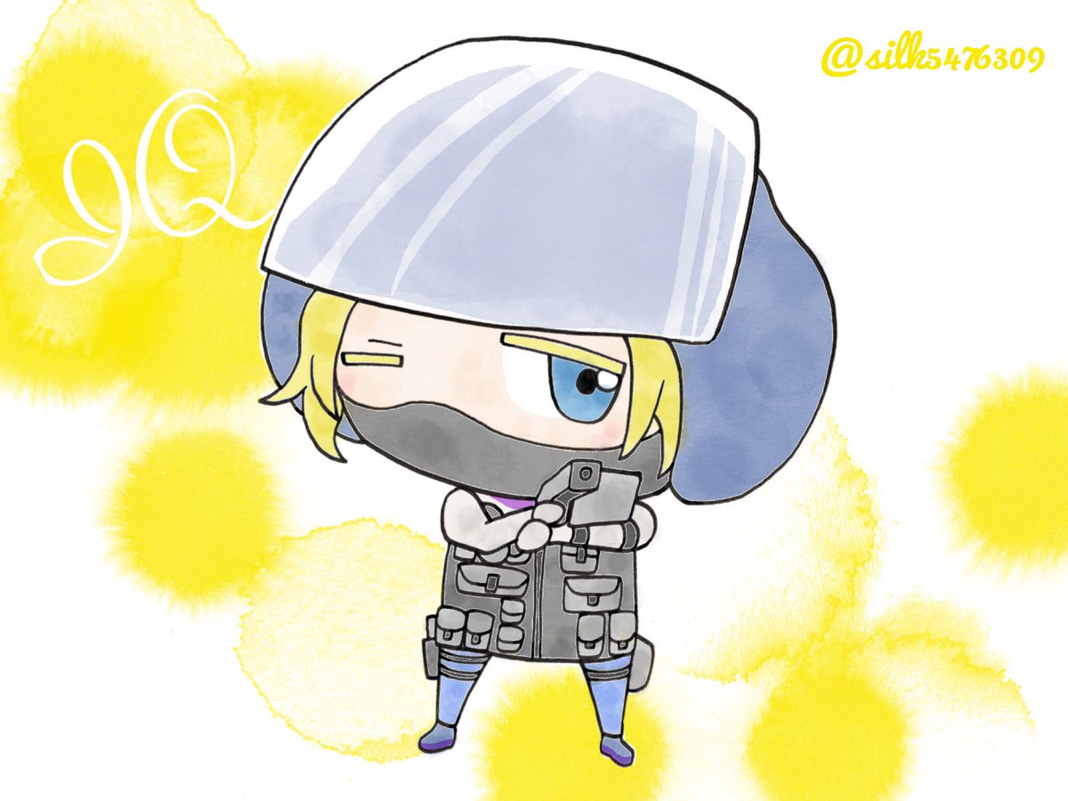 シルク Iq R6s Rainbowsixsiege レインボーシックスシージ Fanart