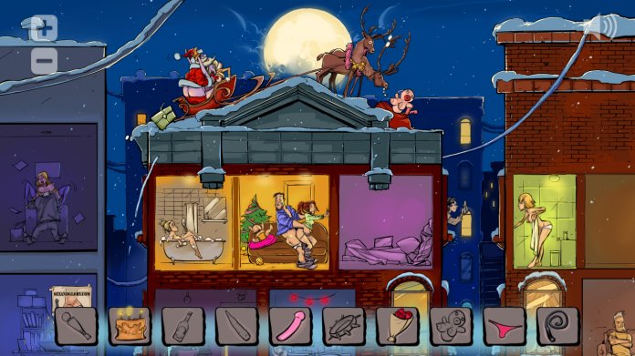 MiKandiStore's tweet photo. There's a whole lot of #UnexpectedThingsUnderTheTree in this lewd game! Free on MiKandi! 🎅🎄 https://t.co/opVDtlSzOc #adultgame #adultapp #lewdapp #ChristmasEveInMetropolis https://t.co/jdOqmyXZh7