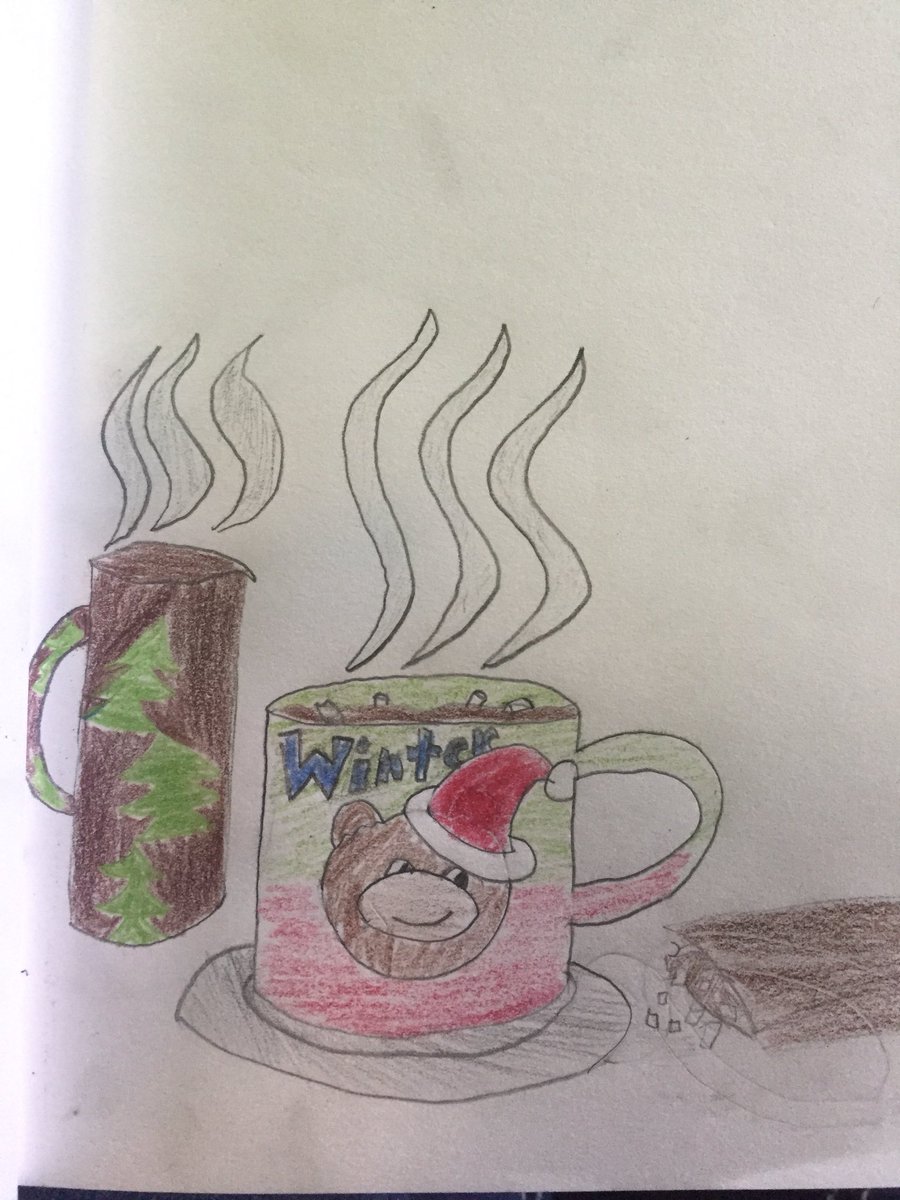 Sixth grade artists have bi-weekly sketchbook assignments. They receive a lists of prompts and develop their own solutions and interpretations. Watch for daily guests artists’ drawings to brighten your day! #RRISD1Family <a href="/rrisdfinearts/">Round Rock ISD Fine Arts</a> <a href="/nancy_ag2000/">Dr. Nancy Guerrero</a>