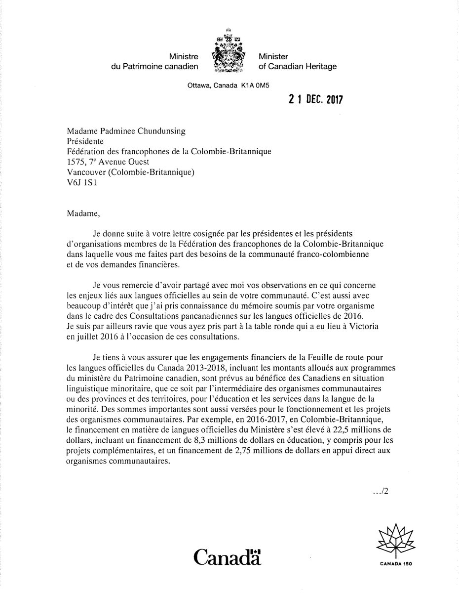Twitter पर La Federation Des Francophones De La C B Langues Officielles Le 9 Novembre Dernier La Communaute Francophone Faisait Une Declaration Publique Enjoignant La Ministre Melaniejoly A Bonifier Le Soutien Financier Des