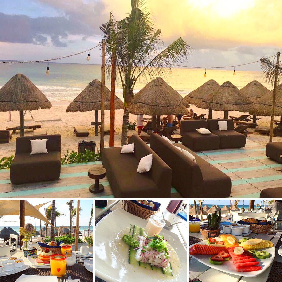 TulumFood's tweet image. Alma Tulum 🏝
Fresh authentic cuisine on the beach, with a beautiful ocean view 🌊
The beach is quiet, completely service with beach beds, wide umbrellas and friendly staff 💥
We love it ❤️
Link TulumFood Website: tulumfood.com/restaurants/al…
#tulum #tulumfood