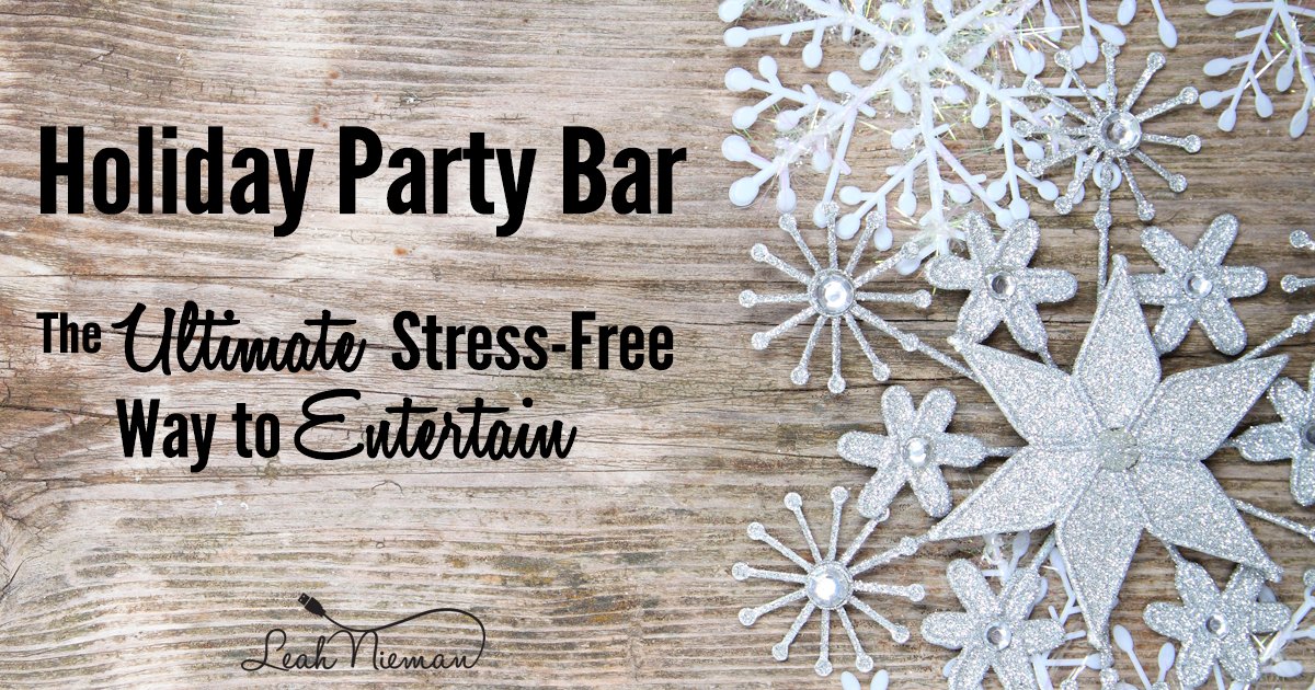 SnarkyHSMoms's tweet photo. This is awesome!!!----->Holiday Party Bar: The Ultimate Stress-Free Way to Entertain https://t.co/cHmbPKPzy2 #christmas https://t.co/eBvklOw0BE