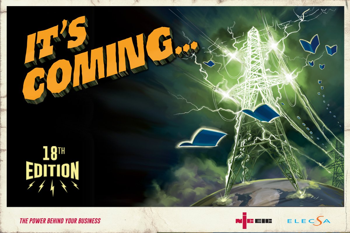 The 18th Edition of the IET Wiring Regulations will be launching soon. Don’t miss out. Find out more and register yourself for updates at 18edition.com #18edition #retro #poster #signup