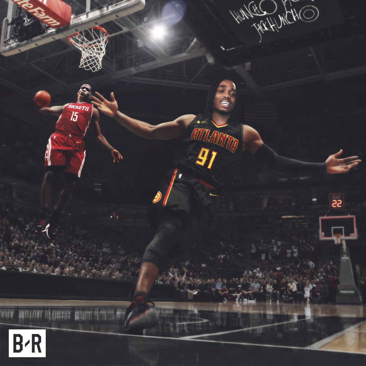 BleacherReport's tweet photo. Midnight 👀#HunchoJackJackHuncho https://t.co/hXkPBya4PH