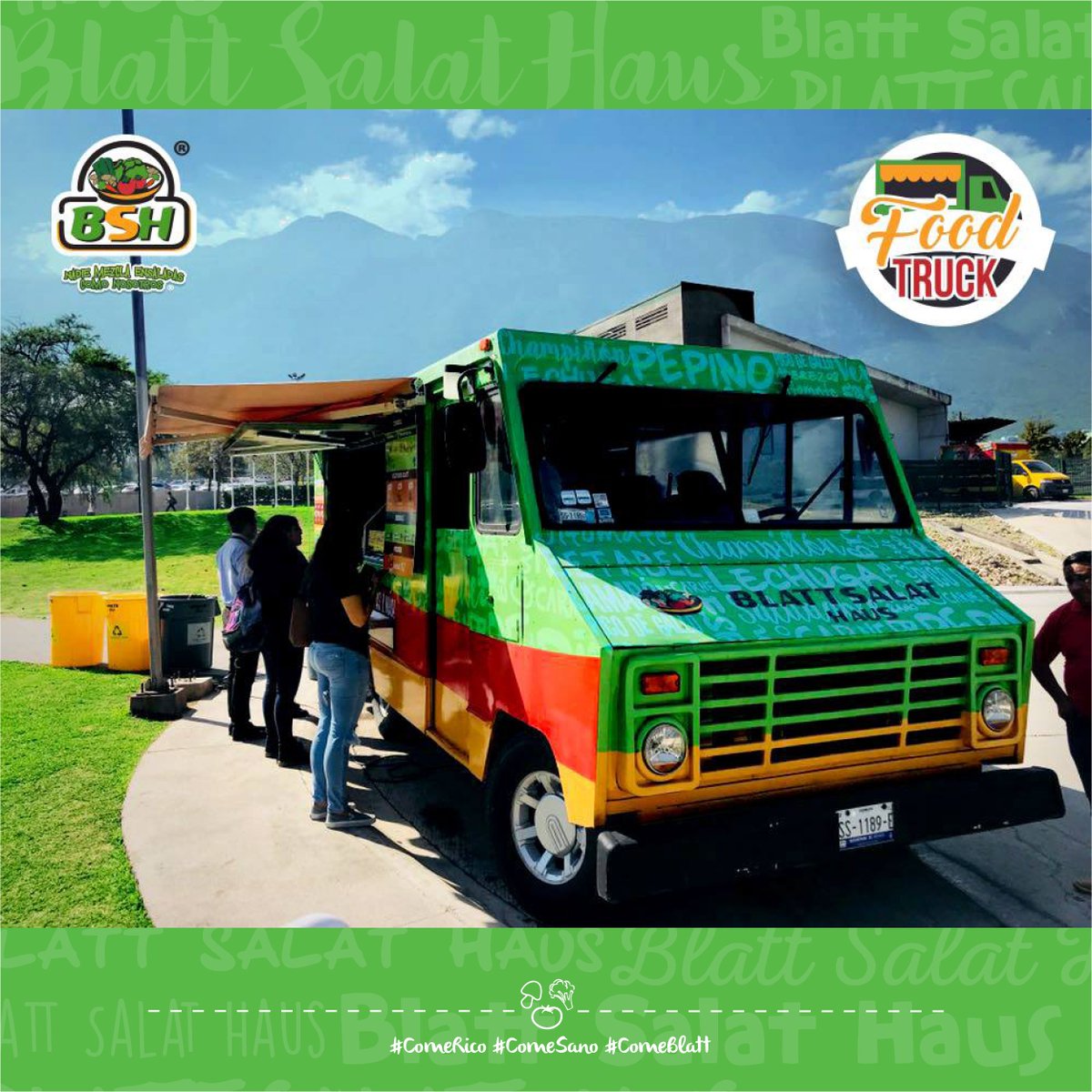 Blatt Salat Haus Ya Conoces La Foodtruck De Blatt Salat Haus En Universidad De Monterrey Udem Comerico Comesano Comeblatt