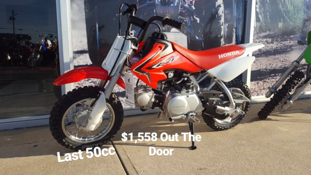 Our last 50 dirt bike in inventory for the holiday season. $1,558 out the door is all you need to make your loved one smile. 

#honda #crf50 #dirtbike #motorcycle #holiday #christmas