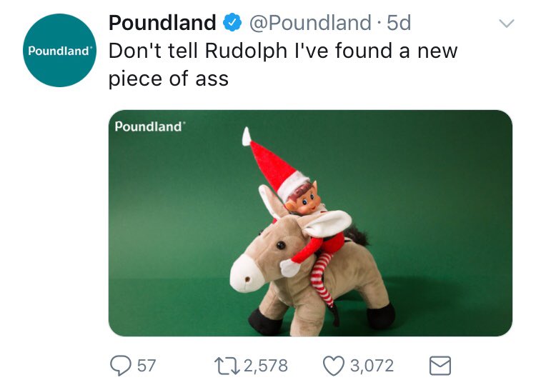 Abhi_Morjaria's tweet photo. A very ballsy #elfbehavingbad campaign by @Poundland gets my vote. 😂 https://t.co/oMJNnHJld4