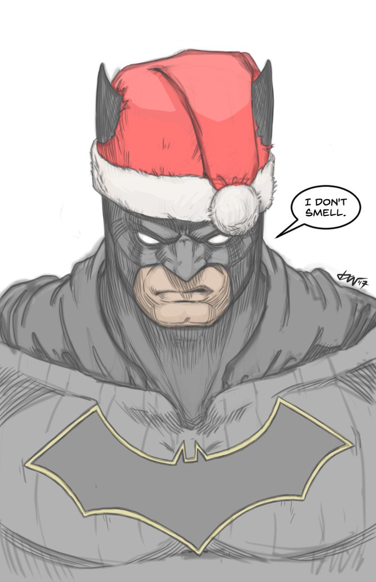 An important message from Batman this holiday season.

#jinglebells #batmansmells #robinlayedanegg #merrychristmas #happyholidays #batman
