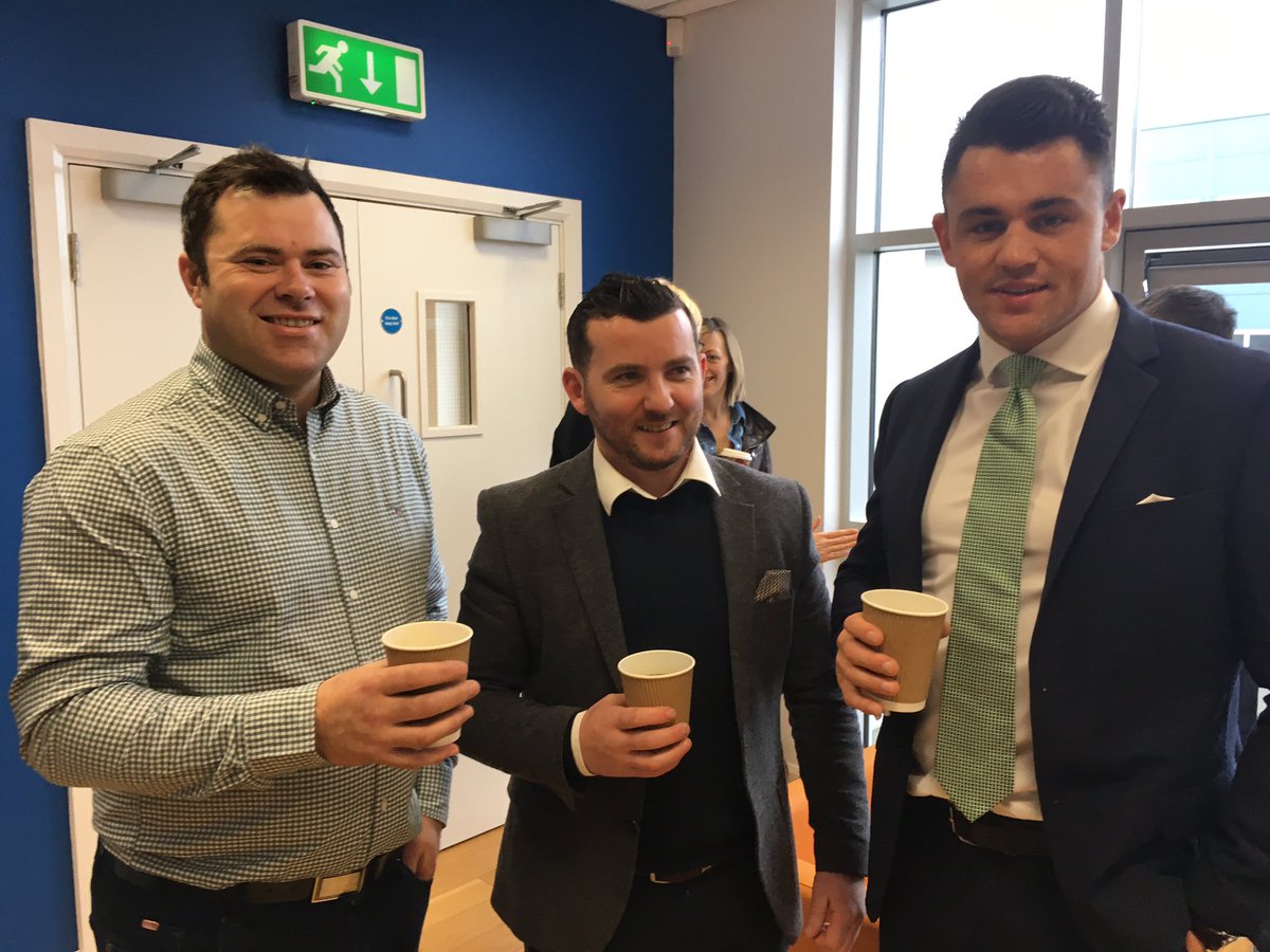 JunctionOffaly's tweet photo. Xmas coffee morning with Mark Abraham, British and Ireland Trading Alliance. connecting and doing business @JunctionOffaly #Offaly #ThisIsOffaly #Tullamentry https://t.co/W8XkxWQDQn