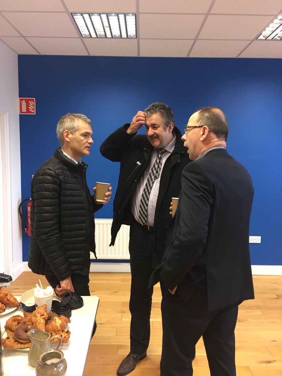 JunctionOffaly's tweet photo. Xmas coffee morning with Mark Abraham, British and Ireland Trading Alliance. connecting and doing business @JunctionOffaly #Offaly #ThisIsOffaly #Tullamentry https://t.co/W8XkxWQDQn