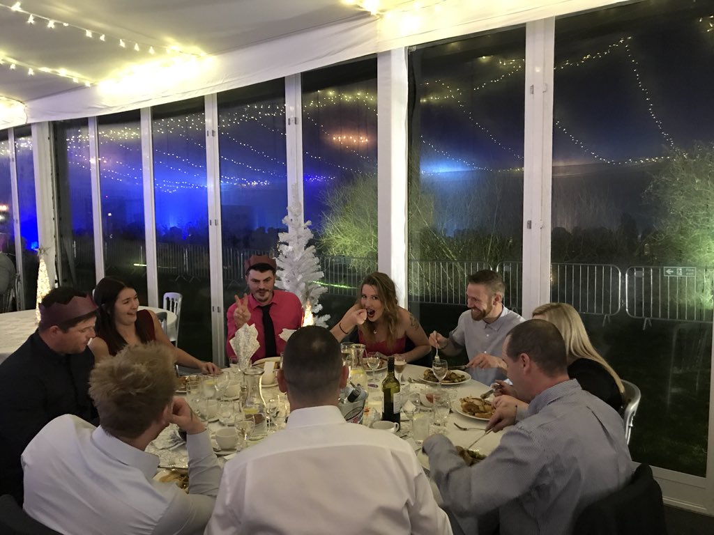 LCS_Energy's tweet photo. Fantastic evening celebrating the successes of 2017. Well deserved evening for the LCS Energy team.
#Wyboston #efficientteam #2017alldone! https://t.co/M0UsQNwlL2