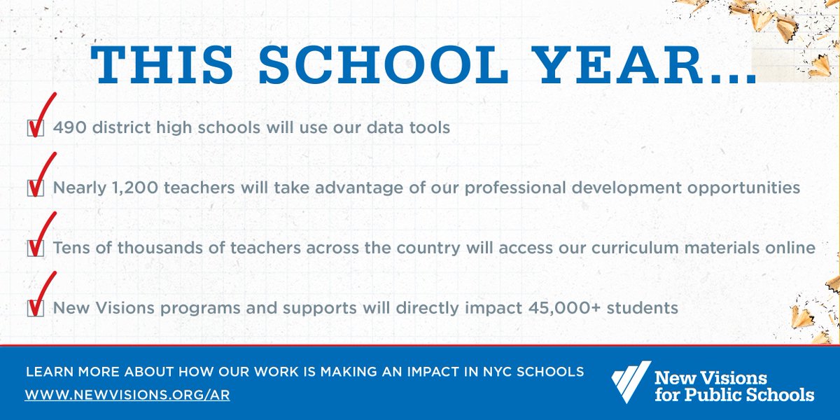 New Visions for Public Schools tweet media