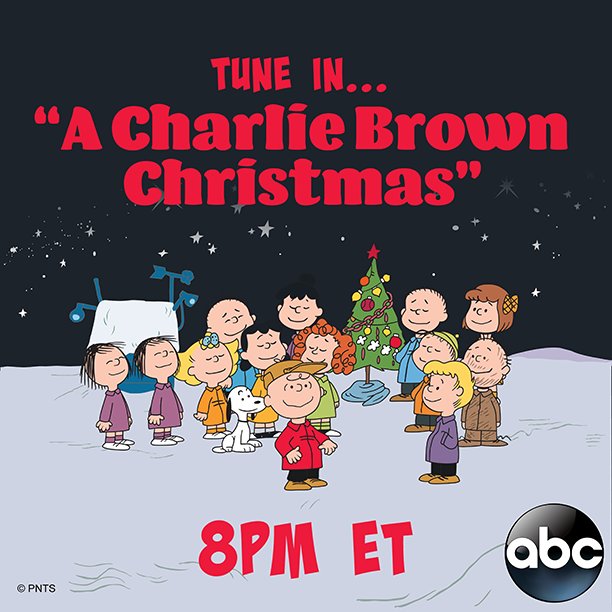 peanuts on twitter a charlie brown christmas airs tonight at 87c on abc television network - When Is Charlie Brown Christmas On Tv peanuts on twitter a charlie brown christmas airs tonight at 87c on abc television network - When Is Charlie Brown Christmas On Tv
