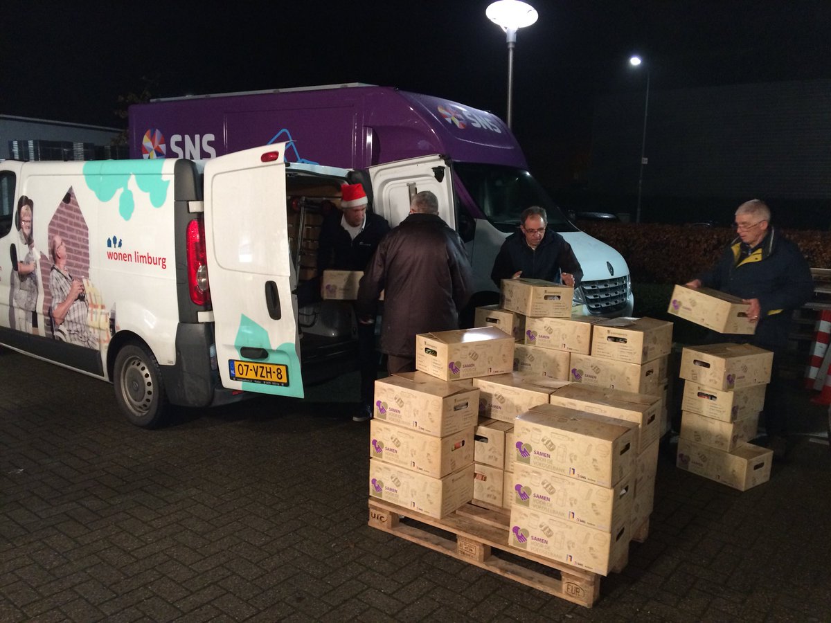 Vanavond namens alle collega’s van <a href="/wonenlimburg/">Wonen Limburg</a> en een aantal ketenpartners 120 dozen bij <a href="/L1/">L1</a> mogen afgeven in kader van voedselbankactie.
