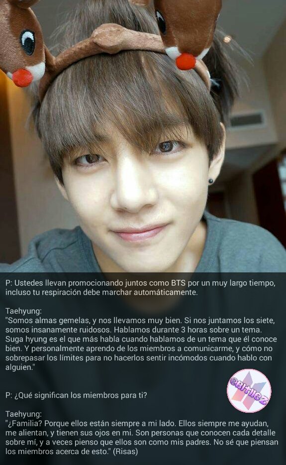 BTSquadPress's tweet photo. [Wings Concept Book]
#Taehyung hablando de los miembros: "Somos almas gemelas, somos familia. Ellos están siempre a mi lado, me ayudan, me alientan. Son como mis padres." 😭💕

©trans: vantaekim https://t.co/E0fCrUnzT5