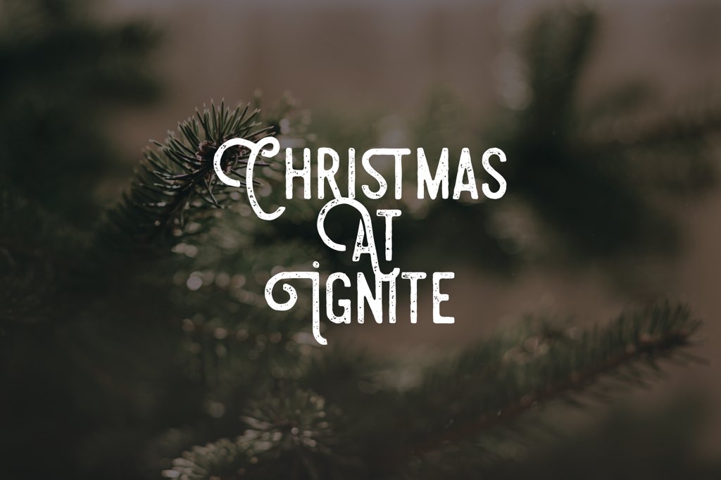 IgniteChurch's tweet photo. 3 more days until our Christmas Experience! Bring your family and friends and come celebrate with us! #ChristmasAtIgnite https://t.co/61NzmNWZq7