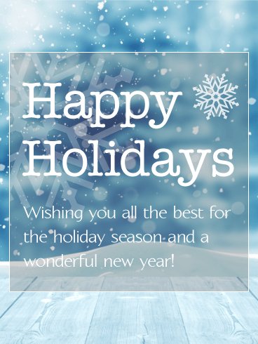 The Bookstore is now closed for the holidays.  We would like to say thank you and send heartfelt season's greetings to all students,, faculty and staff.  We hope you enjoy the break and we'll see you when we reopen next year (Jan 2 @ 8:30am)!