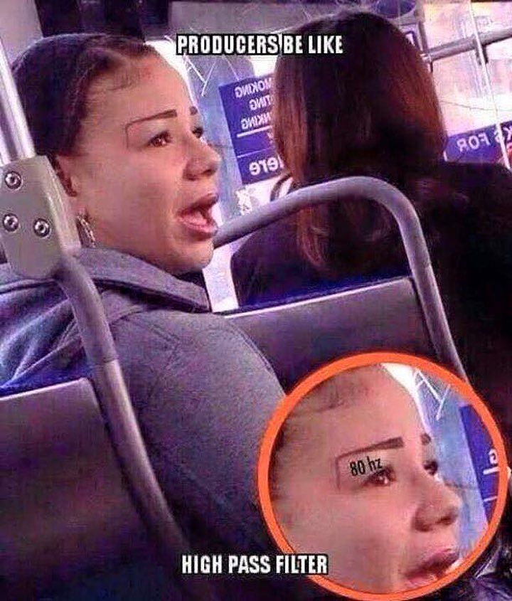 ElectroSpit's tweet image. I felt like this was a lil mean but too funny not to repost 😂😆😬 📸 : @angellaciencia
#producersbelike #musicproduction #highpassfilter #brows not on #fleek #musicismydayjob #electrospit ift.tt/2kTyV27