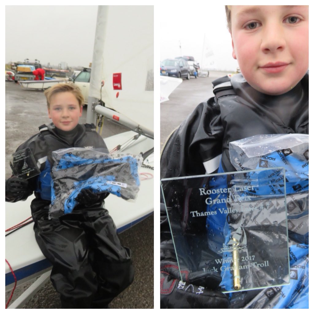 JackGrahamTroll's tweet photo. Rooster 'Thames Valley' Grand Prix. Laser 4.7  Winner 2017
Many thanks @RoosterSailing for the Aqua fleece and #UKLA  for organising the series. I really enjoyed taking part.
#HammondDrysuits   #inyourelement @RoosterSailing Rooster  #SailingFast  #lasersailng #laser4.7 https://t.co/U1kI5xNugp