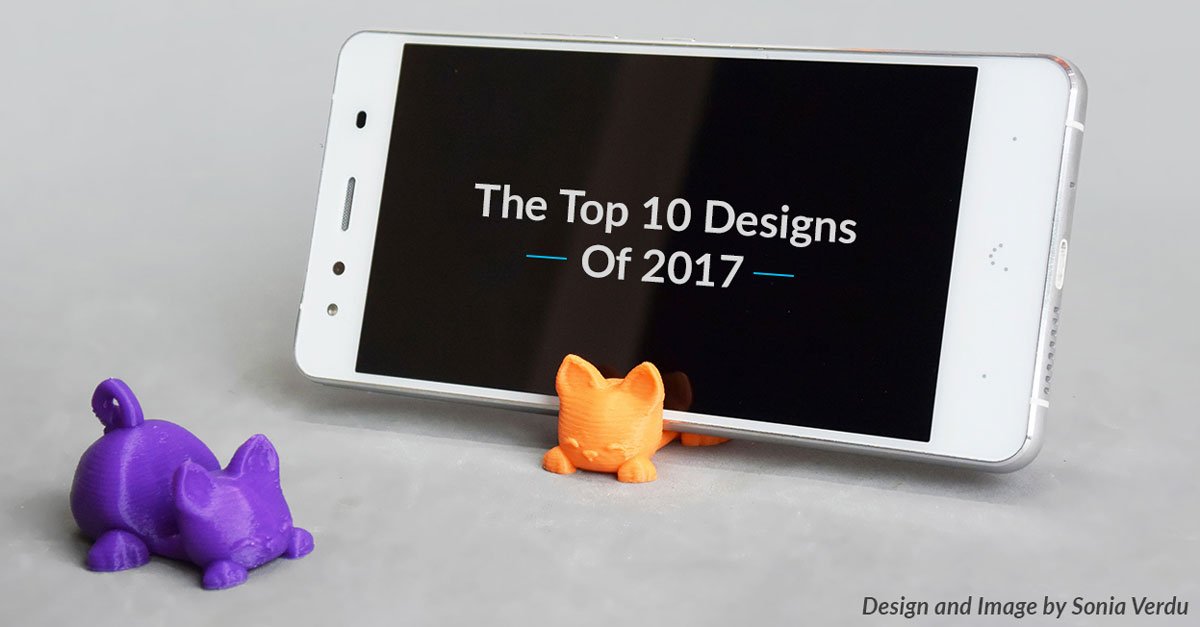 pinshape's tweet photo. As 2017 comes to a close, check out the Pinshape community's top 10 designs of the year https://t.co/grBGbWGPEc https://t.co/iT7HT5zkxT