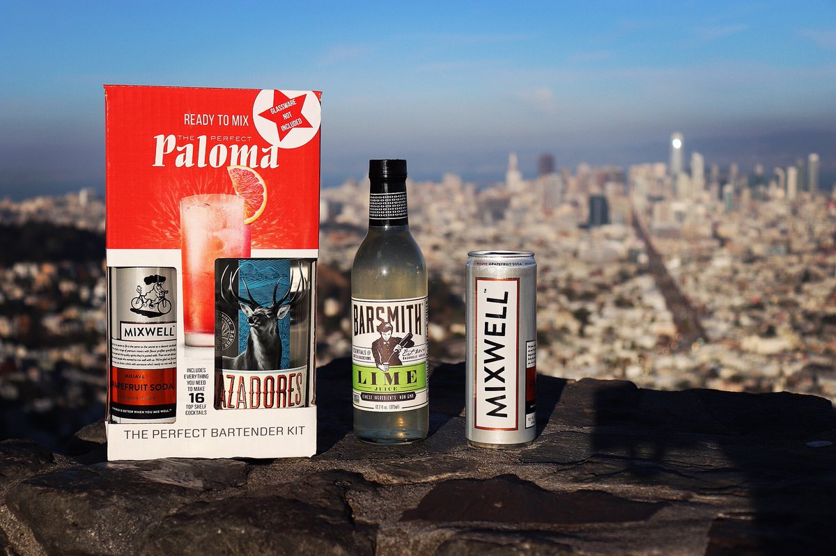 You can leave your ❤️ in San Francisco, but don’t leave your READY TO MIX Paloma there!! #readytomixpaloma #ileftmyheartinsanfrancisco #sanfrancisco #twinpeaks #citybythebay #tequila #pleasemixwell #readytomix <a href="/PleaseMixwell/">Mixwell</a>