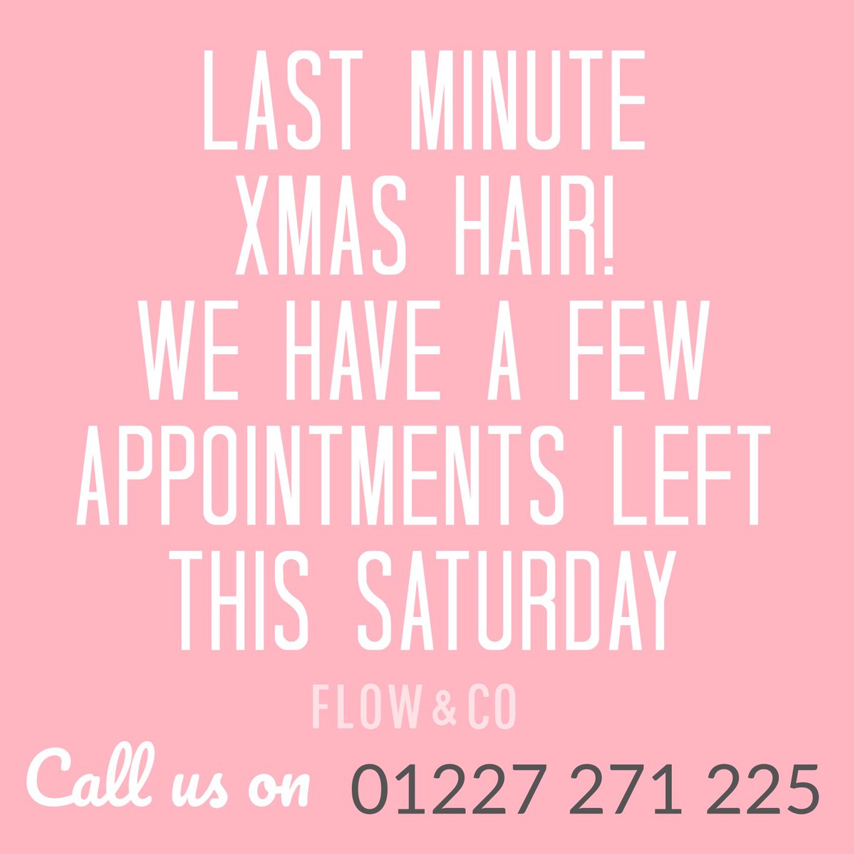 Flow Co Whitstable On Twitter Have You Left Your Hair To The