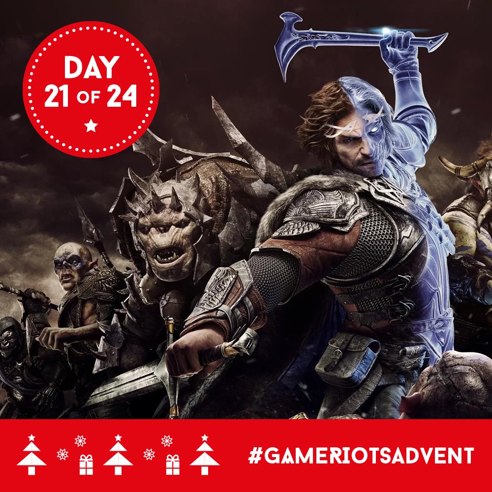 GameRiot's tweet photo. Day 21 of #GamesRiotsAdvent - Giving away a copy of Shadow of War - Simply RETWEET &amp; FOLLOW to Enter #Giveaway #ShadowOfWar https://t.co/Yq2tw1ACnV