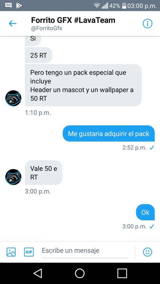 Gente ayudenos por favor con 50 RT para poder adquirir el paquete y tengamos nuestro mascot logo y los headers para lo jugadores!!@Alvaro845 <a href="/DoubleG_YT23/">👊😍DoubleG😍👊</a> <a href="/FedCatCR/">ClashRoyale.cat</a> <a href="/Mx_Cup/">MX Academic Cup</a> <a href="/Herson231/">herson23</a> <a href="/LigaOscura/">Liga Oscura🐲</a> @ForritoGfx
